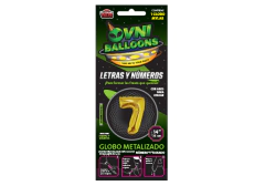 NÚMERO 7 DORADO DE 14 PULGADAS - comprar online
