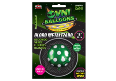 REDONDO VERDE CON LUNARES BLANCOS - 18 PULGADAS - comprar online