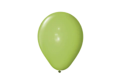 GLOBO 9" ESTÁNDAR COLOR VERDE MANZANA