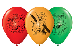 12 PULGADAS ESTÁNDAR COLOR SURTIDO - DINOSAURIOS