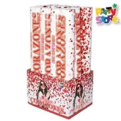 LANZAPAPELES CAÑON 40 CM CORAZONES - comprar online