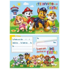 PAW PATROL INVITACIONES