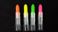 Labial Fluo x4 Efecto Neon