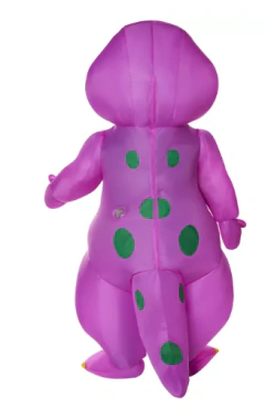 Disfraz inflable de Barney para adultos - comprar online