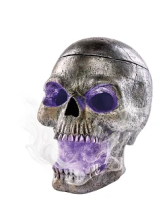calavera humeante en internet