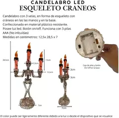 CANDELABRO ESQUELETO en internet