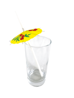 SORBETES DE POLIPAPEL DECORADO SOMBRILLAS x 6 unidades - comprar online