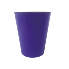 VASO DE POLIPAPEL LAMINADO VIOLETA x 6 unidades