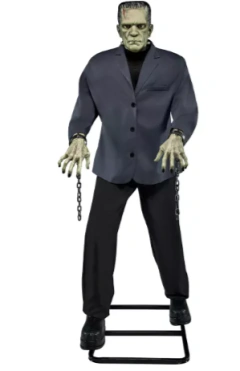 Monstruo de Frankenstein animatrónico en internet