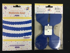 GUIRNALDA REDONDA AZUL 360