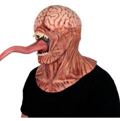 Máscara de látex de lujo de Licker (Resident Evil) con cuello - tienda online
