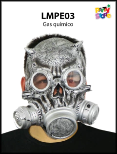MASCARA DE LATEX GAS QUIMICO LMPE03