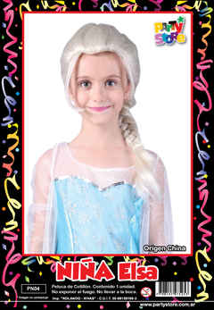 PELUCA *NIÑA ELSA* FROZEN STYLE
