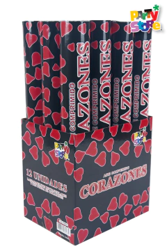 LANZAPAPELES CAÑON 40 CM CORAZONES en internet