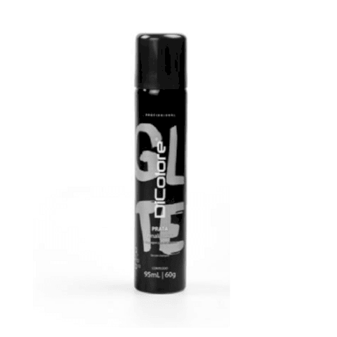 Dicolore Hair Spray Glitter Prata 95ml - ST