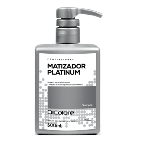 Dicolore Matizador Platinum Shampoo 500ml - ST