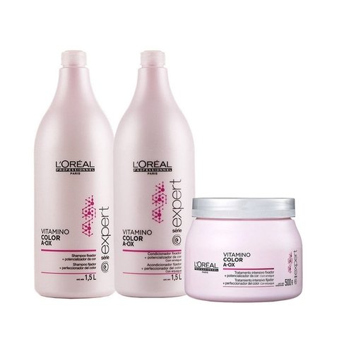 Kit Loreal Professionnel Vitamino Color A-OX Grande 3 Produtos
