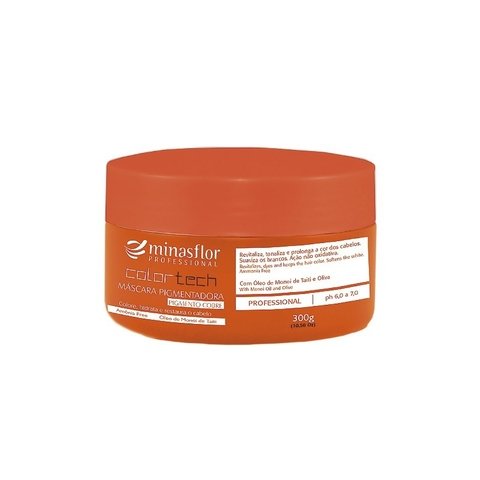 Minas Flor Máscara Pigmentadora Colortech Cobre 300g