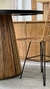 mesa varillada madera y laca - comprar online
