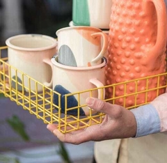 Taza de cerámica manchas de color - comprar online
