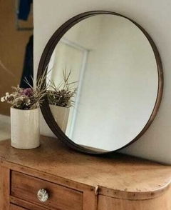 Espejo de hierro (40 cm óxido) - comprar online