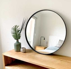 Espejo de hierro (40 cm óxido) - comprar online