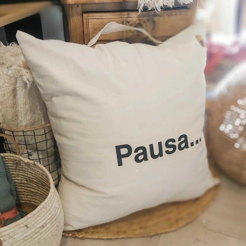 Almohadón Pausa 60x60