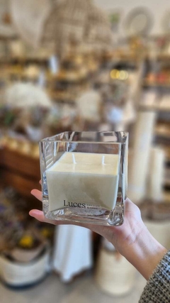 Vela aromática (cubo)