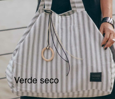 Bolso tusor Verde seco