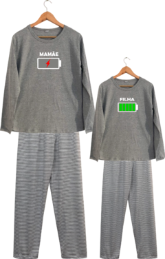 Pijama Capri MAMÃE BATERIA na internet
