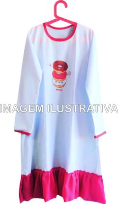 Kit 6 Pijamas Longos Infantil Personalizados Festa do Pijama - Tear Pijamas