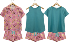 Pijama Feminino Curto Regata DONUTS - comprar online