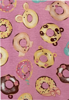 Pijama Menina Longo DONUTS - comprar online