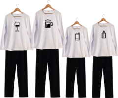 Pijama Feminino Longo DRINK na internet