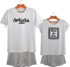 Pijama Masculino Curto PAI ARTISTA - comprar online