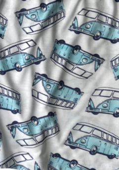 Pijama Menino Longo Kombi Marinho - comprar online