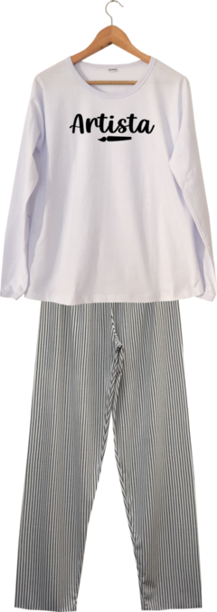 Pijama Menina Longo Filha OBRA DE ARTE - comprar online