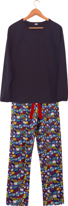 Pijama Masculino Longo CARTOON