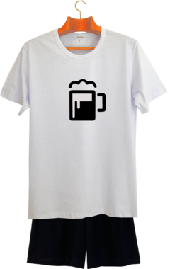 Pijama Masculino Curto DRINK