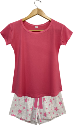 Pijama Feminino Curto Viscolycra ESTRELA