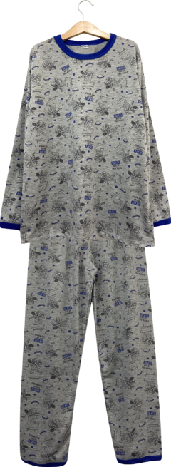 PIJAMA MALHA LONGO INFANTIL MENINO ASTRONAUTA