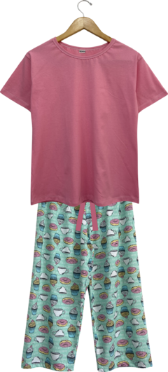 Pijama Feminino Capri CAFÉZINHO