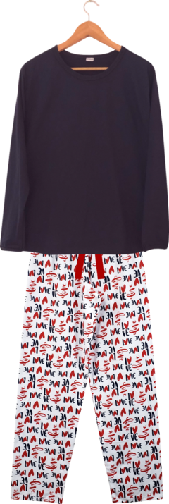 Pijama Feminino Longo LOVE