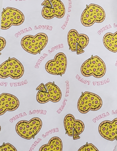 Pijama Menina Longo PIZZA - comprar online