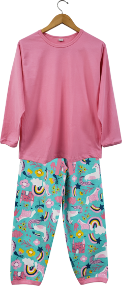 Pijama Menina Longo UNICÓRNIO
