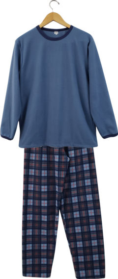 Pijama Masculino Microsoft Azul Jeans