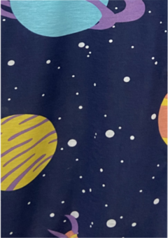 Pijama Feminino Longo PLANETAS - comprar online