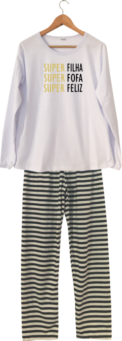 Pijama Menina Longo FILHA FELIZ