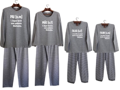 Pijama Feminino Longo MÃE na internet