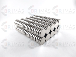 Imã Neodímio N35 Ø18x4mm - Disco